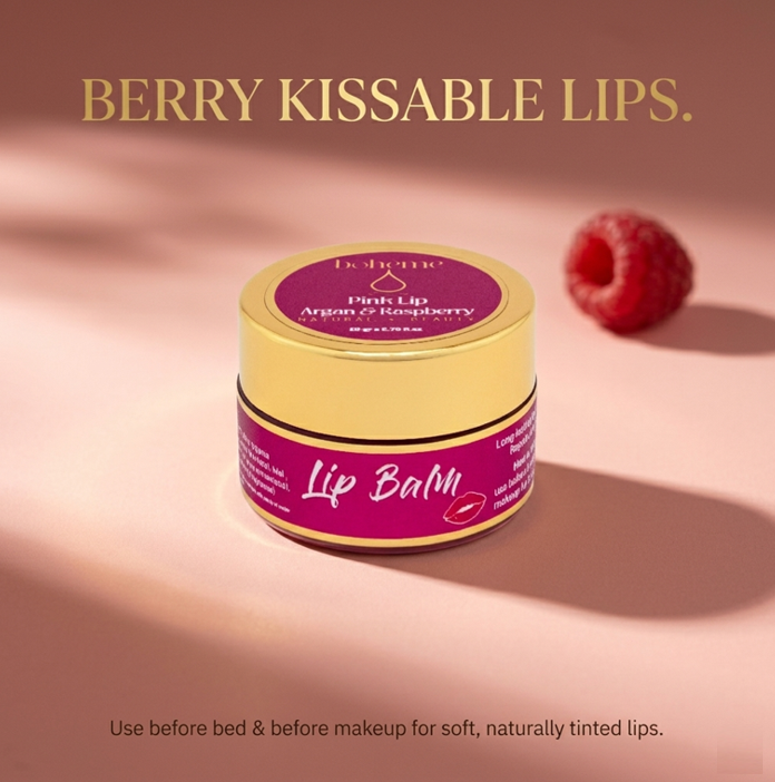 Pink Lip Argan & Raspberry - Image 3