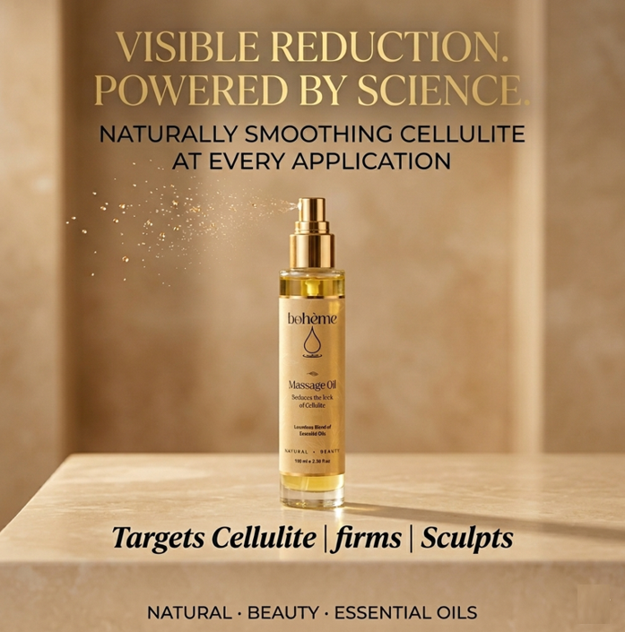 Reduces the look of cellulite Massage Oil - Image 2